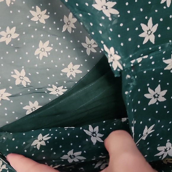 Nostalgia floral crinkle dress vintage from the 90s - Picture 5 of 16